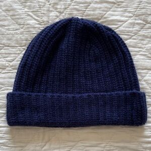 Five1Four Cashmere Wool Ribbed Toque